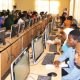 Candidates write the 2019 Joint Admissions and Matriculations Board JAMB examination at Kaduna State University ICT Center in Kaduna yesterday 727x400 1