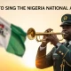 How to Sing the Nigeria National Anthem