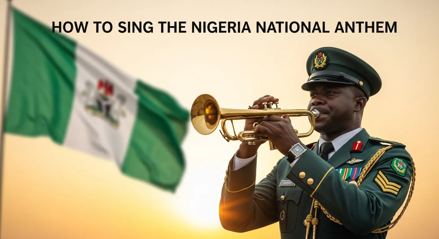How to Sing the Nigeria National Anthem