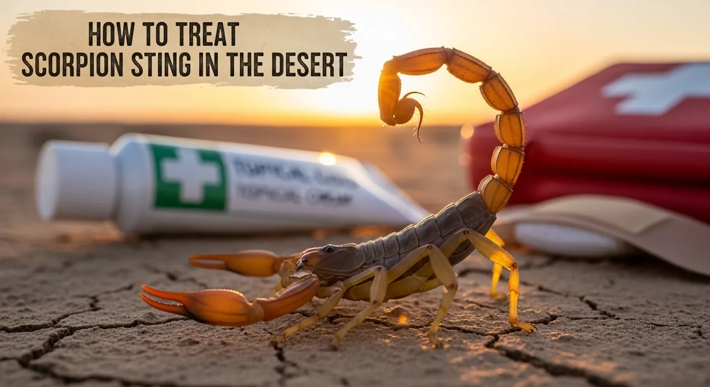 How to Treat a Scorpion Sting in the Desert
