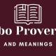 Igbo Proverbs