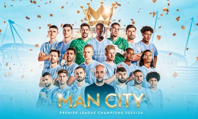 Manchester City Premier League champion 2023&2024