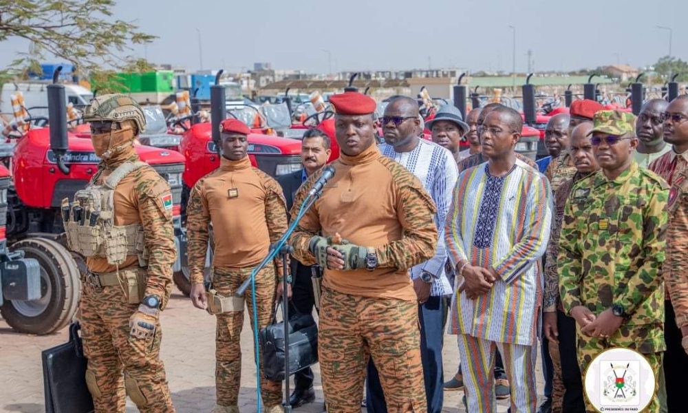 President Traore releases 400 tractors