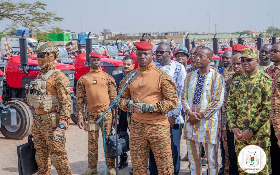 President Traore releases 400 tractors