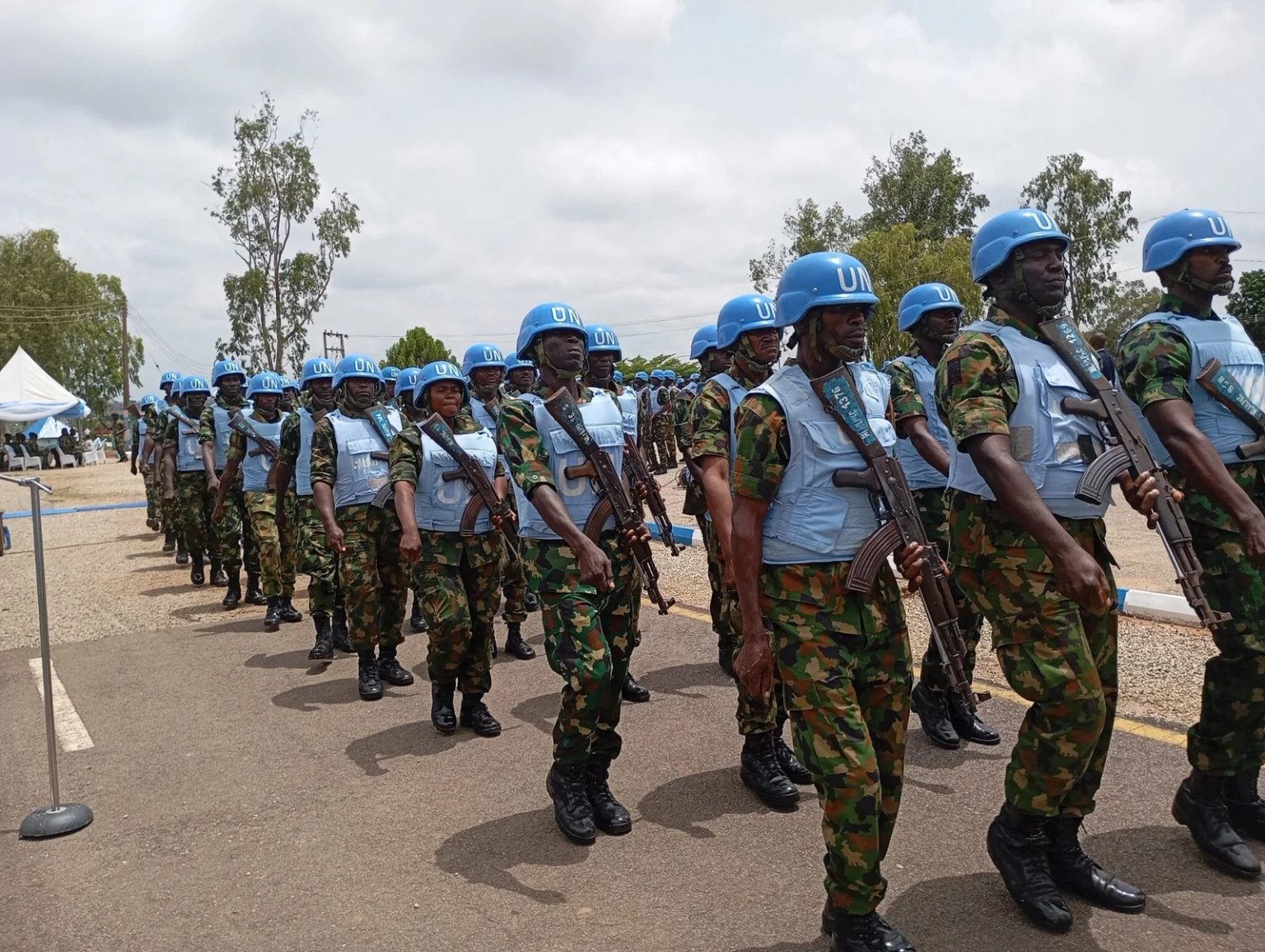 Nigerian Army Personnel deployed to Guinea-Bissau