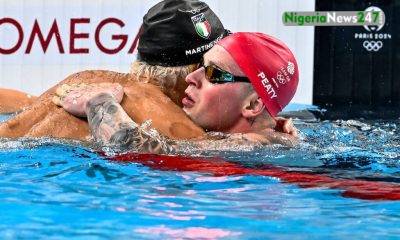Nicolo Martinenghi and Adam Peaty