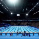 Swimming competition at Paris La Defense Arena
