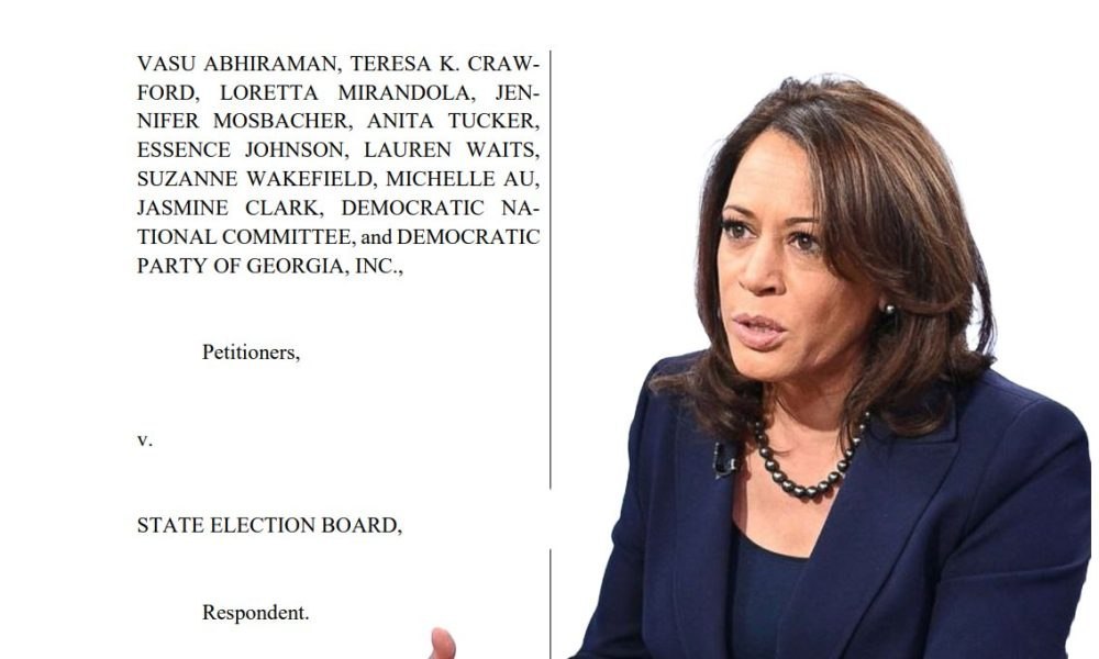 DNC files a lawsuit against the Georgia Election Board to block their new rule