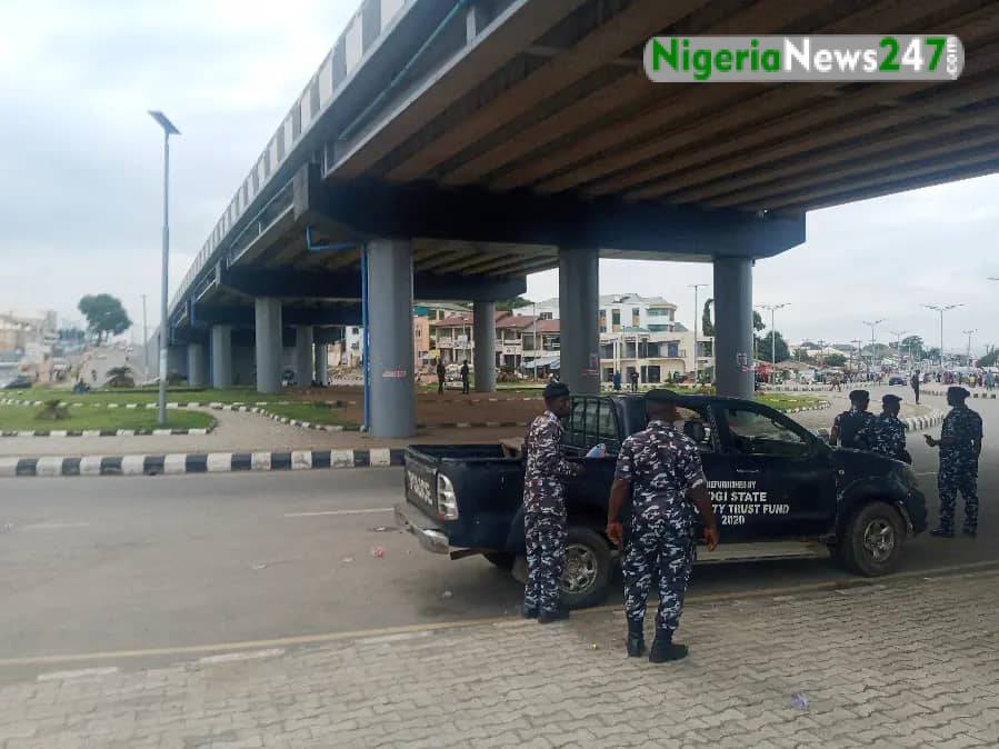 Deserted under bridge at Ganaja junction in Lokoja