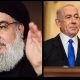 Hezbollah leader and Benjamin Netanyahu