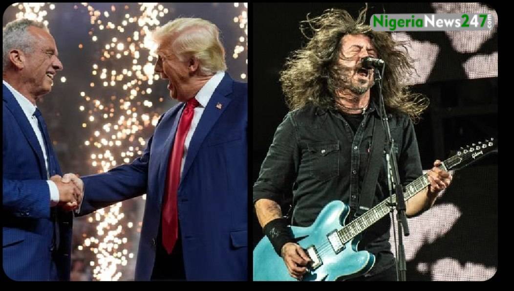 Trump and Foo Fighters