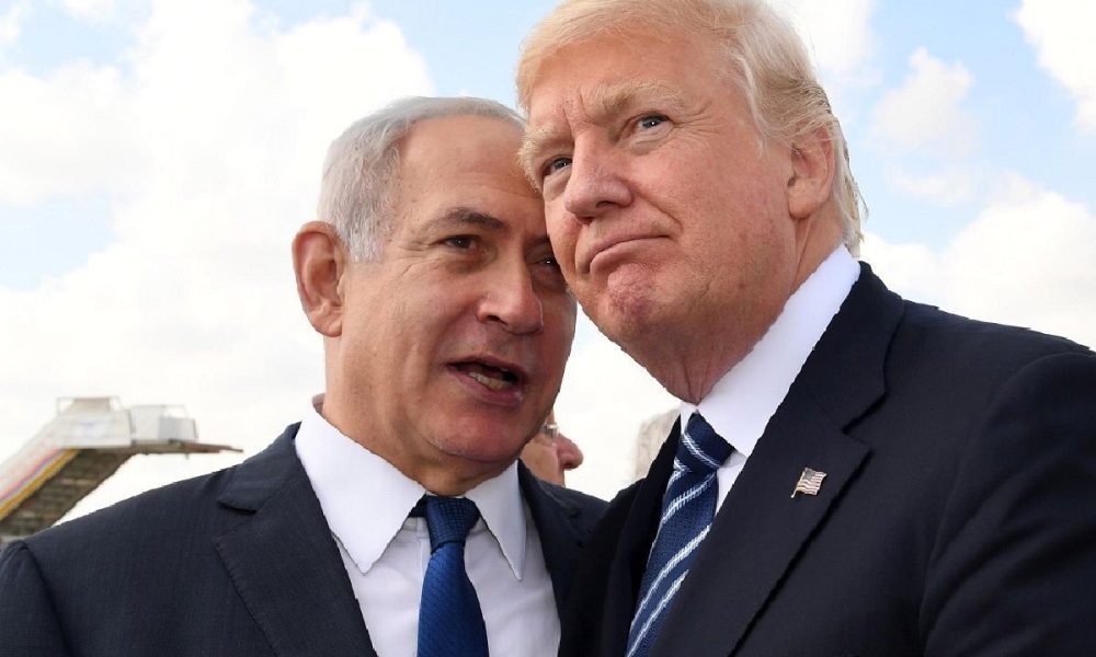 Benjamin Netanyahu and Donald Trump