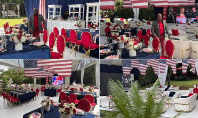 Donald Kipkorir throws a party to celebrate Donald Trump's victory