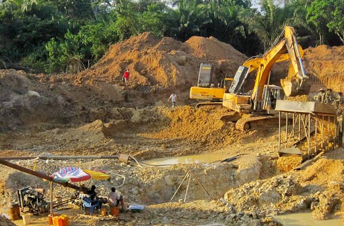 Ghana Mining Site