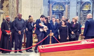 Peter Obi in St Peter Basilica to bid farewell to Pope Francis