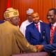 Bola Tinubu and Taiwo Oyedele