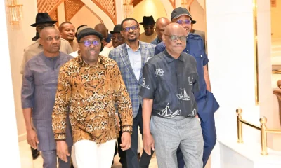 Siminalayi Fubara and Nyesom Wike