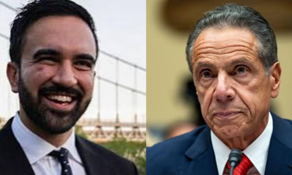 Zohran Mamdani and Andrew Cuomo