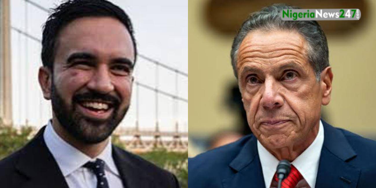 Zohran Mamdani and Andrew Cuomo