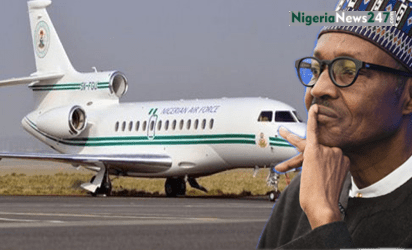 Aircraft carrying Buhari's body back to Nigeria