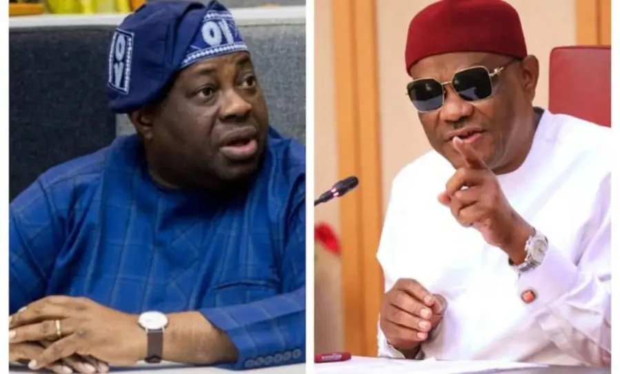 Dele Momodu and Nyesom Wike
