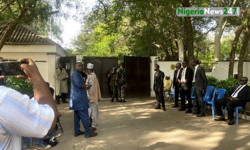 Katsina residents out for Buhari's burial