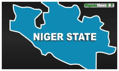 Map of Niger State in Nigeria