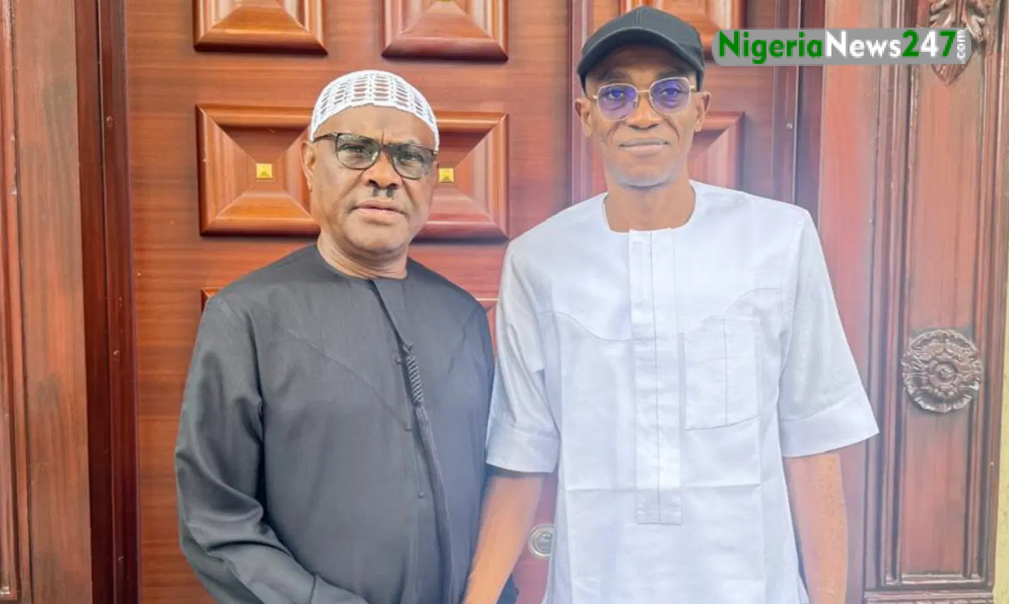 Nyesom Wike and Julius Abure