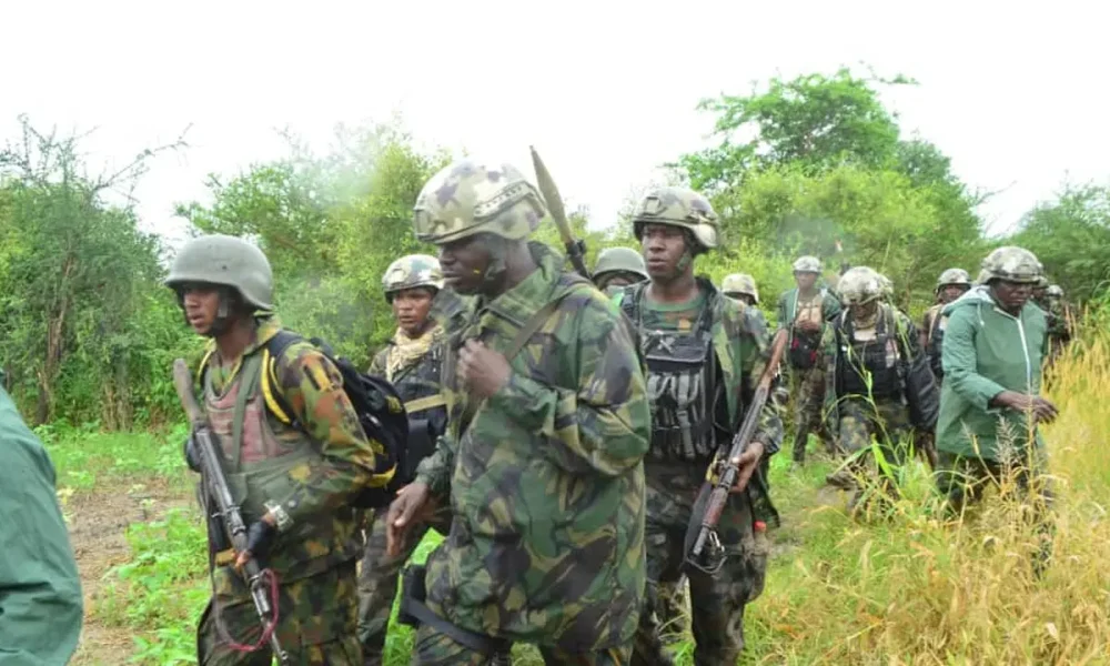 Operation FANSAN YANMA troops