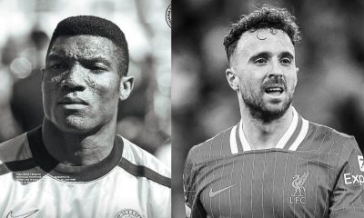 Peter Rufai and Diogo Jota