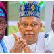 Bola Tinubu, Kashim Shettima and Godswill Akpabio