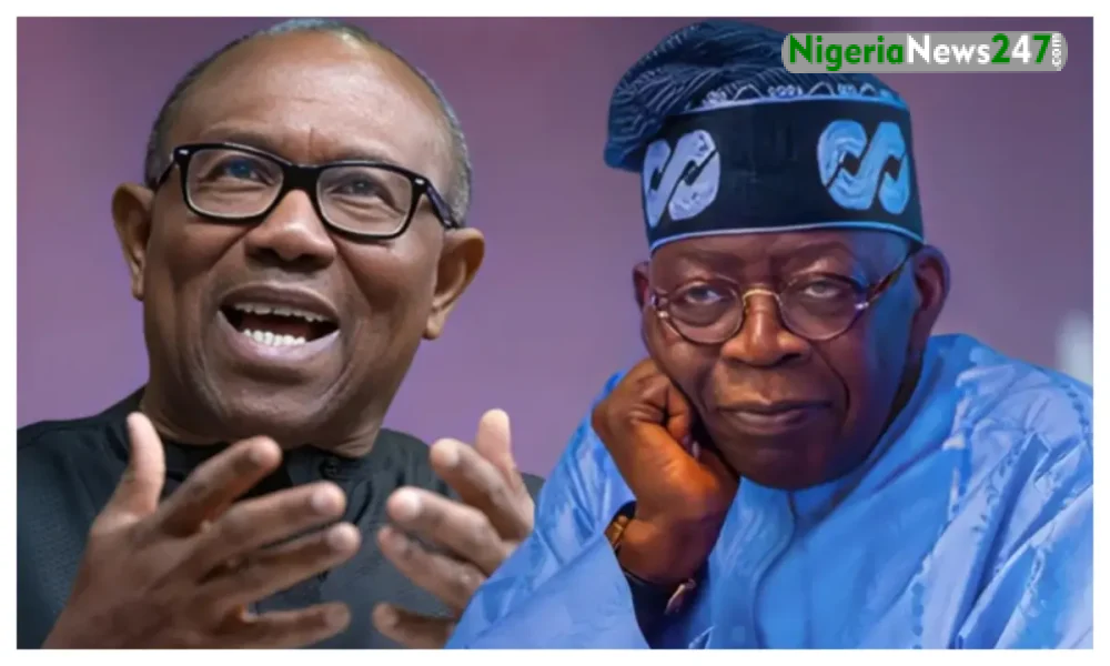 Peter Obi and Bola Tinubu