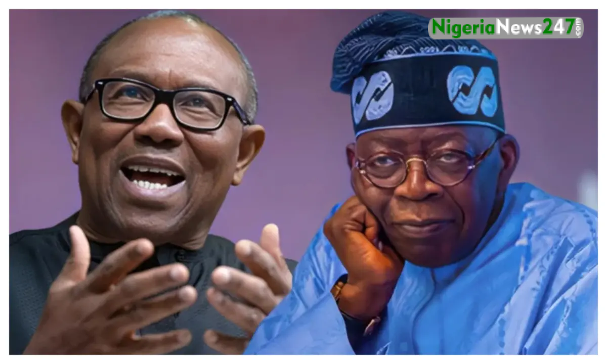 Peter Obi and Bola Tinubu