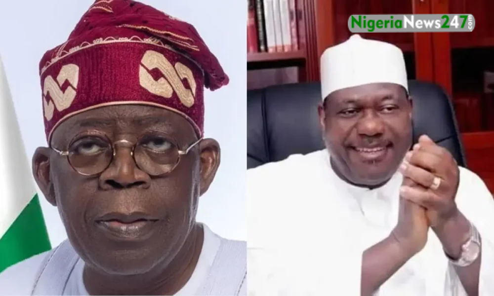 Bola Tinubu and George Akume