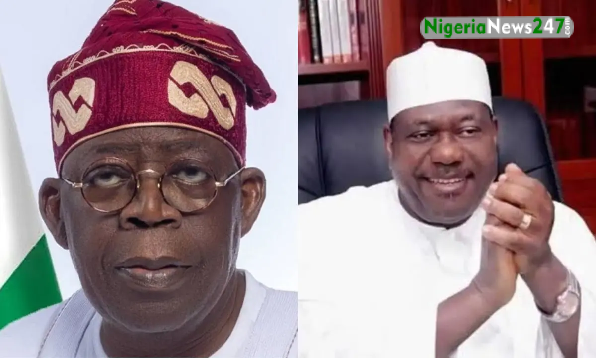 Bola Tinubu and George Akume