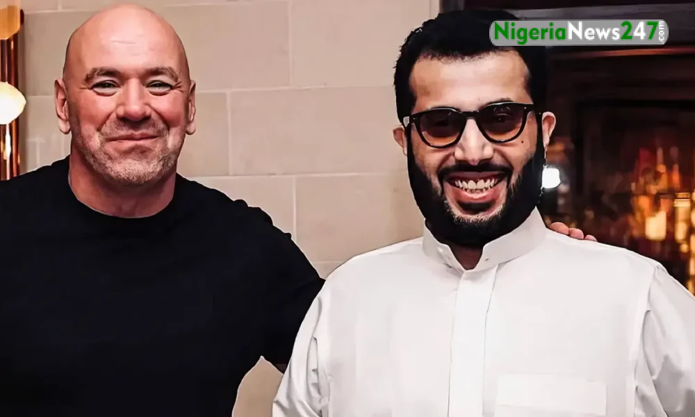 Dana White and Turki Alalshikh