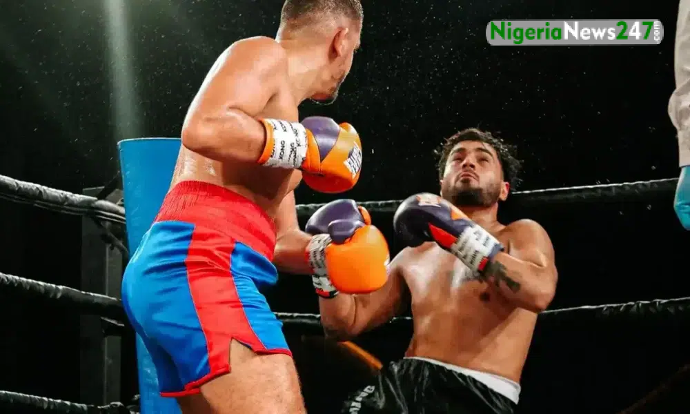 Dubai boxers at The W on the Palm