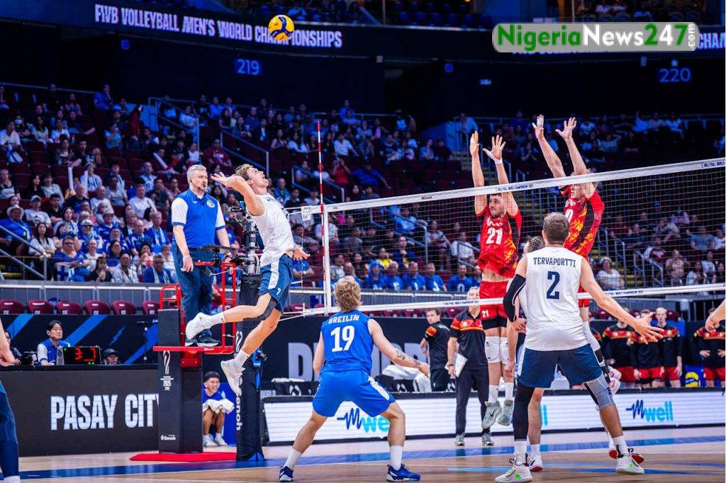 Finland vs Belgium at 2025 FIVB Men’s Volleyball World Championship