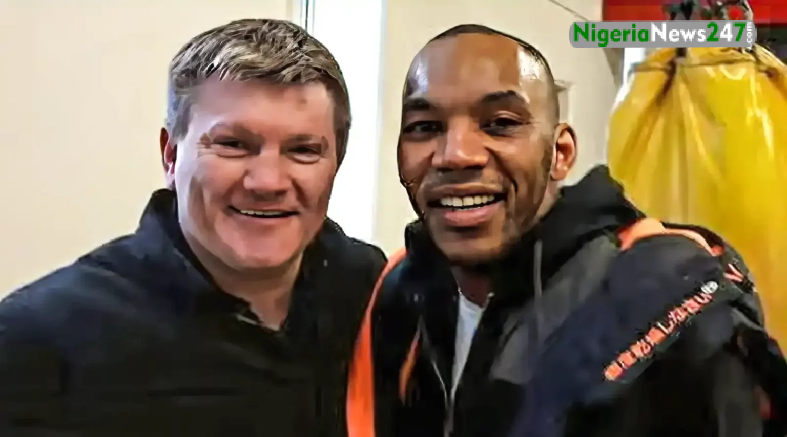Junior Witter and Ricky Hatton