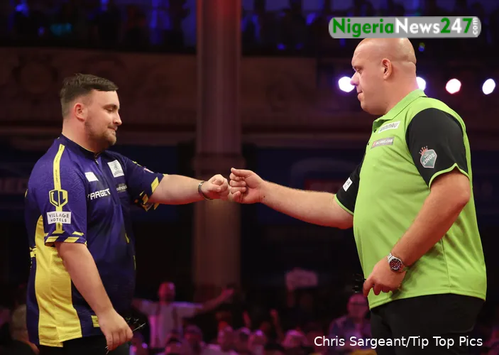 Luke Littler and Michael van Gerwen