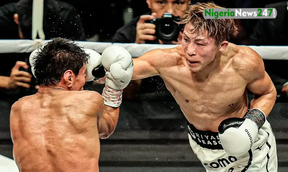 Naoya Inoue in action