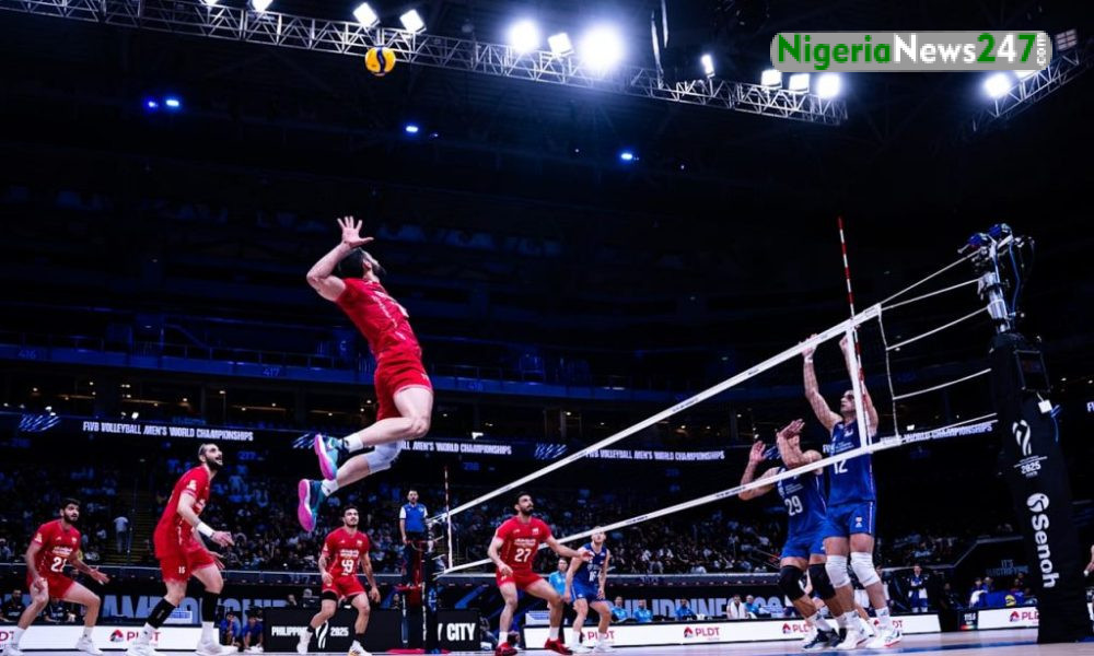 Serbia vs Iran at 2025 FIVB Men's Volleyball World Championship