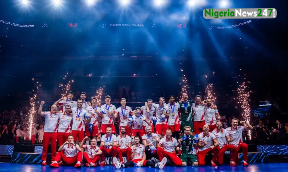 Team Poland wins Bronze at the 2025 FIVB World Championship in the Philippines