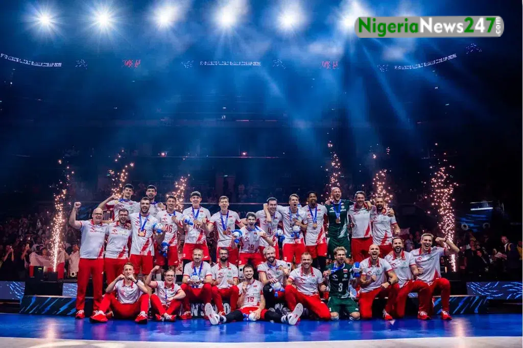 Team Poland wins Bronze at the 2025 FIVB World Championship in the Philippines