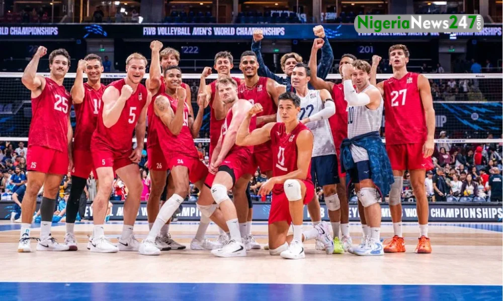 Team USA at 2025 FIVB Men's Volleyball World Championship