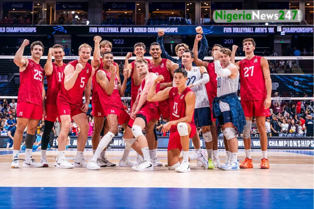 Team USA at 2025 FIVB Men's Volleyball World Championship
