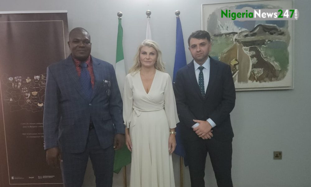 Embassy of Bulgaria with Ebonyi Commissioner