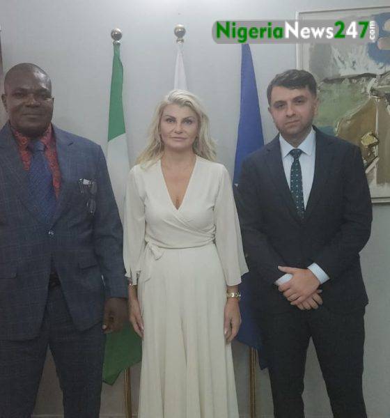 Embassy of Bulgaria with Ebonyi Commissioner