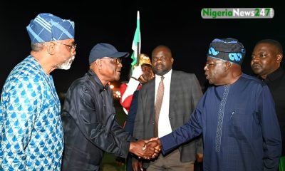 Femi Gbajabiamila, Nyesom Wike and Bola Tinubu