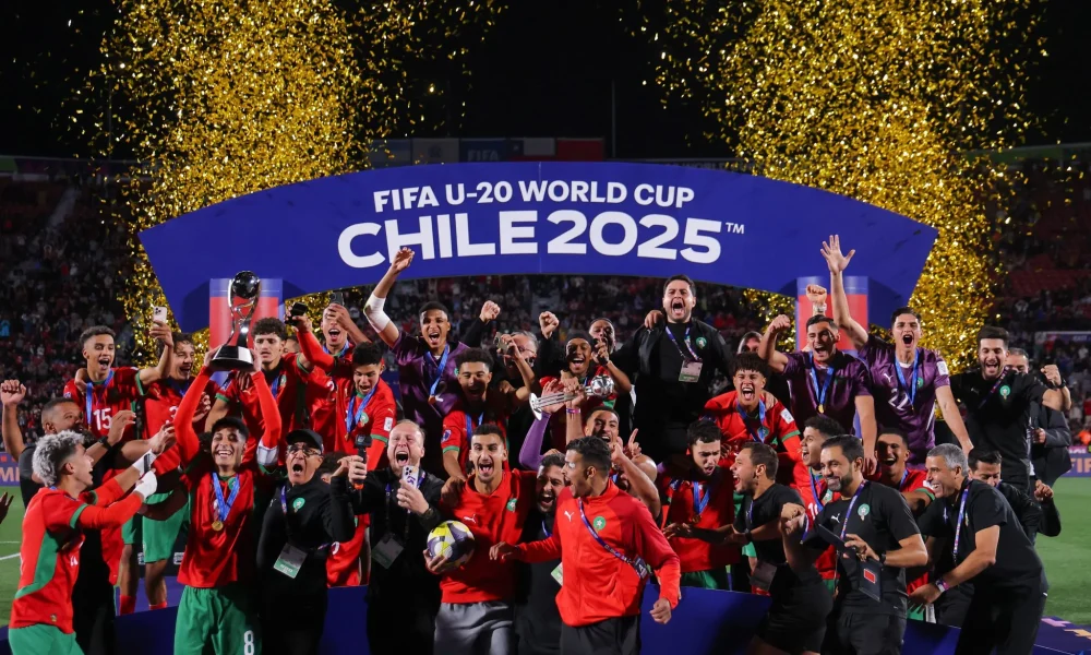 Morocco defeat Argentina 2-0 to win the 2025 FIFA U-20 World Cup